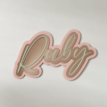 Load image into Gallery viewer, Cursive Name Wall Sign - Personalised