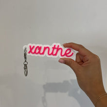 Load image into Gallery viewer, Cursive Personalised Keyring