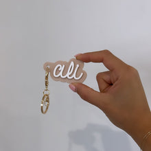 Load image into Gallery viewer, Cursive Personalised Keyring