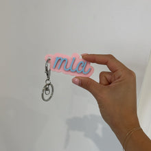 Load image into Gallery viewer, Cursive Personalised Keyring