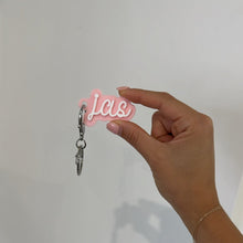 Load image into Gallery viewer, Cursive Personalised Keyring