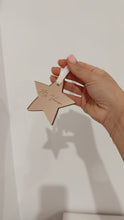 Load and play video in Gallery viewer, Teacher Star Christmas Ornament - Personalised