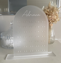 Load image into Gallery viewer, Personalised Acrylic Earring Stand