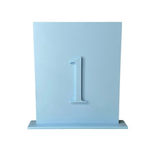 Load image into Gallery viewer, Table Numbers Blue Coloured