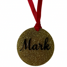 Load image into Gallery viewer, Personalised Christmas Decorations Ornaments