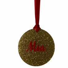 Load image into Gallery viewer, Personalised Christmas Decorations Ornaments