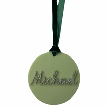 Load image into Gallery viewer, Personalised Christmas Decorations Ornaments