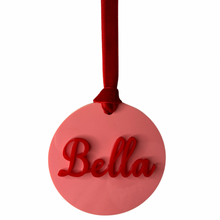 Load image into Gallery viewer, Personalised Christmas Decorations Ornaments
