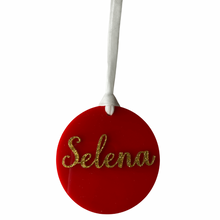 Load image into Gallery viewer, Personalised Christmas Decorations Ornaments
