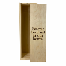Load image into Gallery viewer, engraved personalised wine drink box