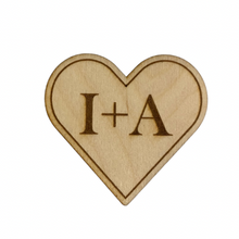Load image into Gallery viewer, Heart Fridge Magnet - Personalised
