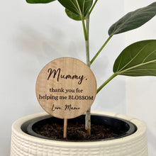 Load image into Gallery viewer, Thank You Plant Sign - Personalised
