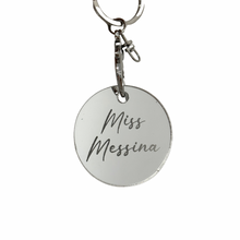 Load image into Gallery viewer, Engraved Custom Keyring