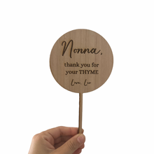 Load image into Gallery viewer, Thank You Plant Sign - Personalised