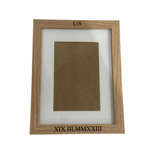 Load image into Gallery viewer, Wooden Photo Frame - Personalised