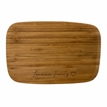 Load image into Gallery viewer, personalised housewarming cutting board custom