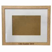 Load image into Gallery viewer, special date engagement picture frame personalised