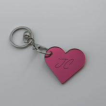 Load image into Gallery viewer, Heart Keyring - Personalised
