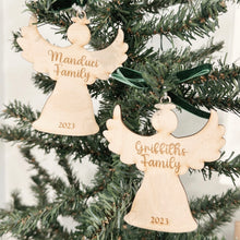 Load image into Gallery viewer, Personalised Angel Christmas Ornament
