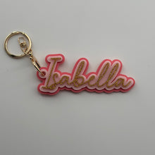 Load image into Gallery viewer, Triple Layer Keyring - Personalised
