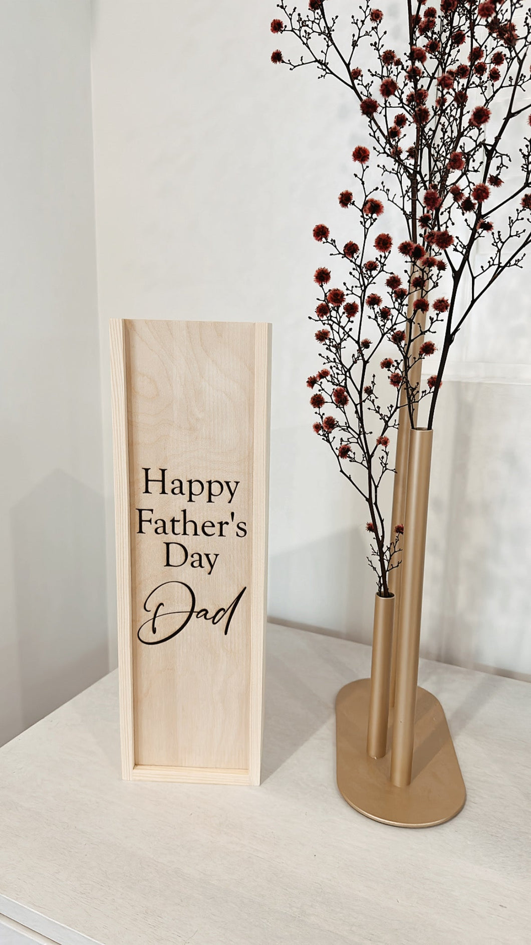 Father's Day Bottle Gift Box