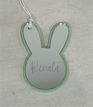 Load image into Gallery viewer, Bunny Name Easter Basket Gift Tag - Personalised
