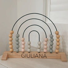 Load image into Gallery viewer, Lucy Personalised Giant Nursery Abacus
