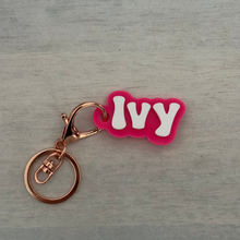 Load image into Gallery viewer, Groovy Keyring - Personalised
