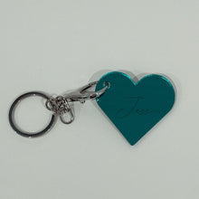 Load image into Gallery viewer, Heart Keyring - Personalised
