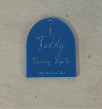 Load image into Gallery viewer, Christening Candle Tag - Personalised
