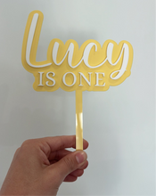 Load image into Gallery viewer, Birthday Party Cake Topper - Personalised
