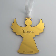 Load image into Gallery viewer, Memorial Angel Christmas Ornament - Personalised
