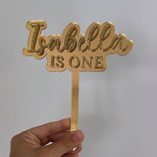 Load image into Gallery viewer, Birthday Party Cake Topper - Personalised
