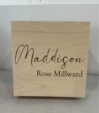 Load image into Gallery viewer, Keepsake Box - Personalised
