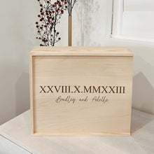 Load image into Gallery viewer, Charlotte Wedding Memento Box
