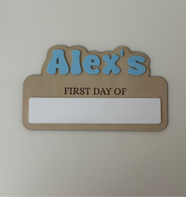 Load image into Gallery viewer, First Day Of School Sign - Mini
