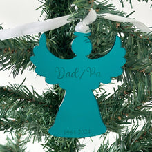 Load image into Gallery viewer, Memorial Angel Christmas Ornament - Personalised
