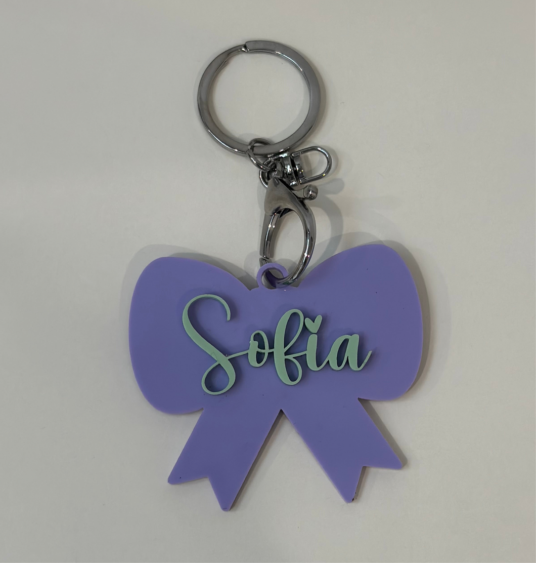 Bow Personalised Keyring