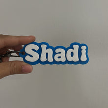 Load image into Gallery viewer, Groovy Keyring - Personalised
