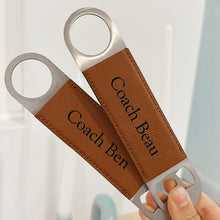 Load image into Gallery viewer, Leather Bottle Opener - Personalised
