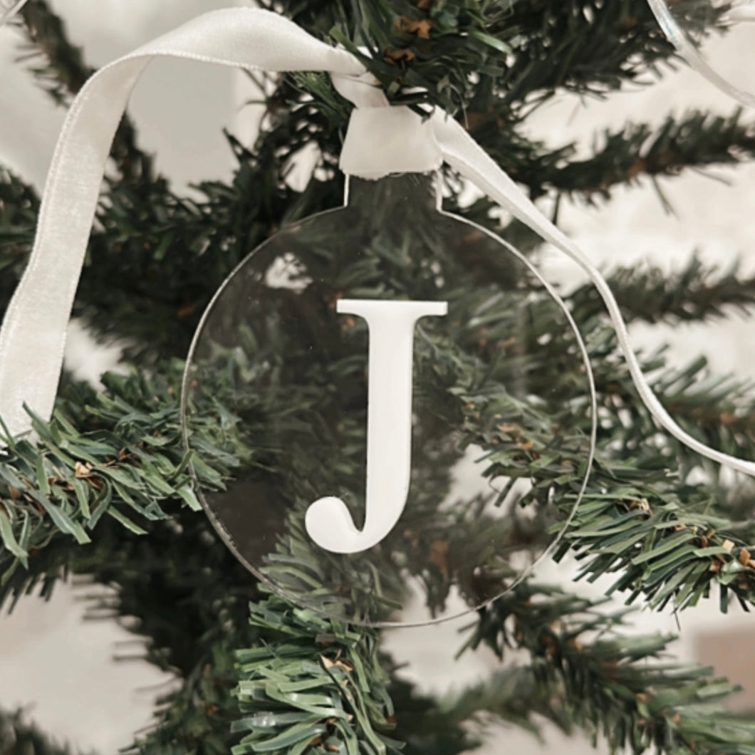 Acrylic Letter Christmas Decorations
