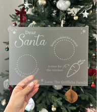 Load image into Gallery viewer, Frosted Santa Snack Board - Personalised
