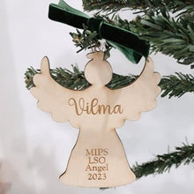 Load image into Gallery viewer, Personalised Angel Christmas Ornament
