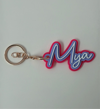 Load image into Gallery viewer, Triple Layer Keyring - Personalised
