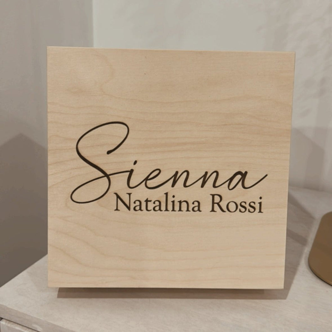 Keepsake Box - Personalised