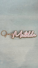 Load image into Gallery viewer, Triple Layer Keyring - Personalised
