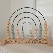 Load image into Gallery viewer, Lucy Personalised Giant Nursery Abacus
