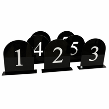 Load image into Gallery viewer, Acrylic Table Numbers - Arch
