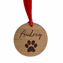 Load image into Gallery viewer, handmade personalised pet ornament
