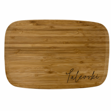 Load image into Gallery viewer, personalised cheese board engraved
